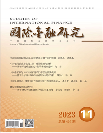 beat365官方最新版教师王馨在《国际金融研究》发表学术论文